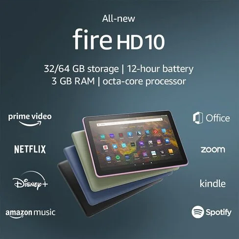Tablet Amazon Fire 10 HD 11ª Generación 10.1"