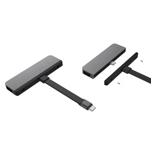 Adaptador Hyper+ Hub 6-en-1 USB-C