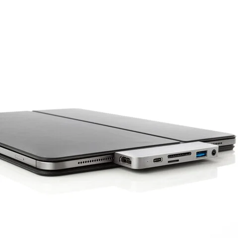 Adaptador Hyper+ Hub 6-en-1 USB-C