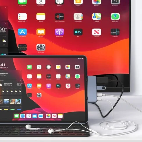 Adaptador Hyper+ Hub 4-en-1 USB-C