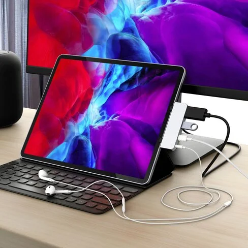 Adaptador Hyper+ Hub 4-en-1 USB-C