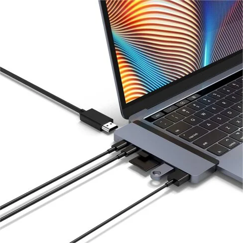 Adaptador Hyper+ Hub HyperDrive DUO 7-en-2 USB-C