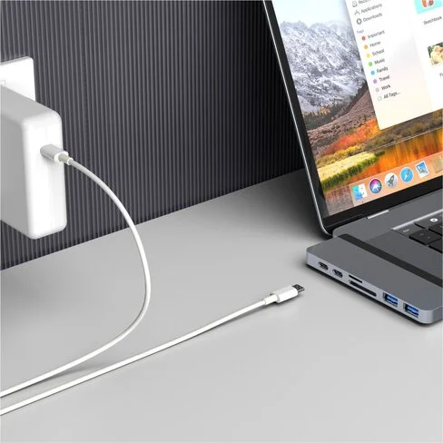 Adaptador Hyper+ Hub HyperDrive DUO 7-en-2 USB-C