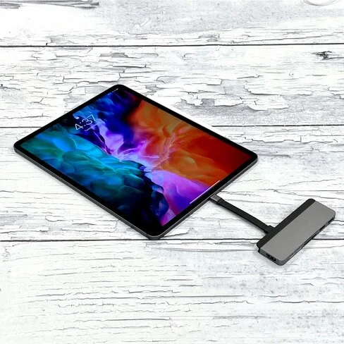 Adaptador Hyper+ Hub HyperDrive DUO 7-en-2 USB-C