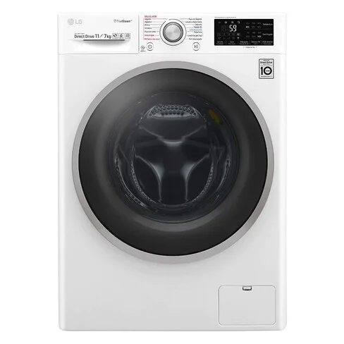 Lavarropas LG de Carga Frontal Inverter 7Kg WD11WB4S6