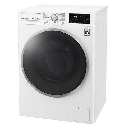 Lavarropas LG de Carga Frontal Inverter 7Kg WD11WB4S6