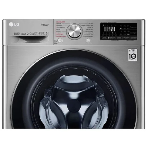 Lavarropas LG de Carga Frontal Inverter 12Kg WD12VVC3S6C
