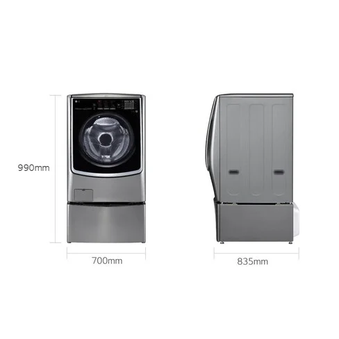 Lavarropas LG de Carga Frontal Inverter 25.5Kg WD22VTS6