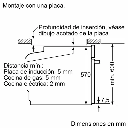 Horno Electrico Bosch Empotrable 71 lts HBA574BR00