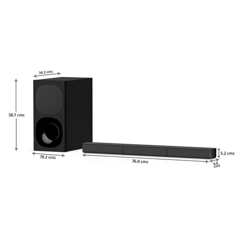 Home Theater Sony 5.1 Channel Wireless Bluetooth 400W HT-S20R