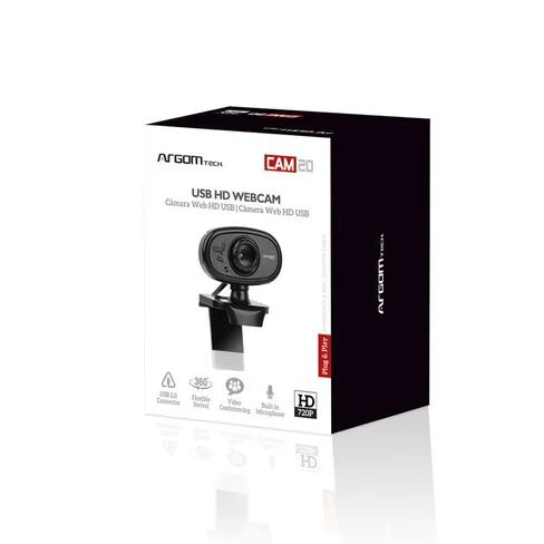 Webcam Argom CAM20 HD 720p con microfono
