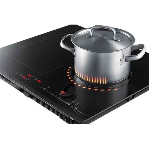 Anafe de inducción Samsung con Virtual Flame Technology NZ63K7777BK/BG