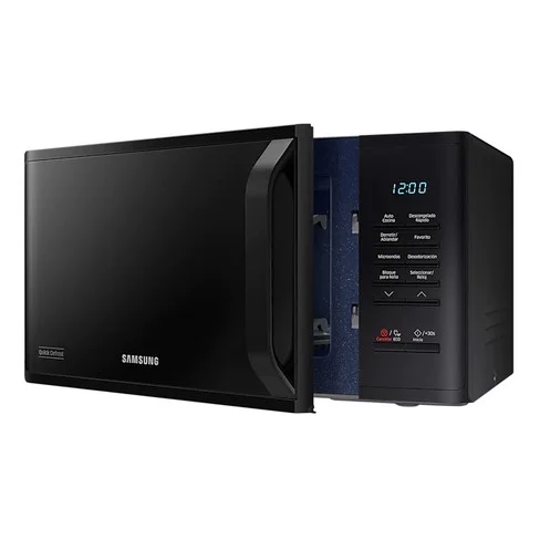 Microondas Samsung con Esmalte Cerámico 23lts MS23K3513AK/ZS