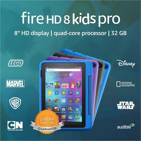 Tablet Amazon Fire HD 8 Kids Pro Age 6+ de 8"