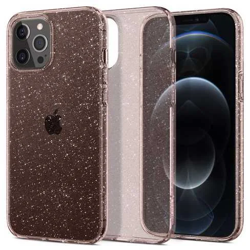 Funda para iPhone 12 Pro Max Spigen Liquid Crystal Glitter