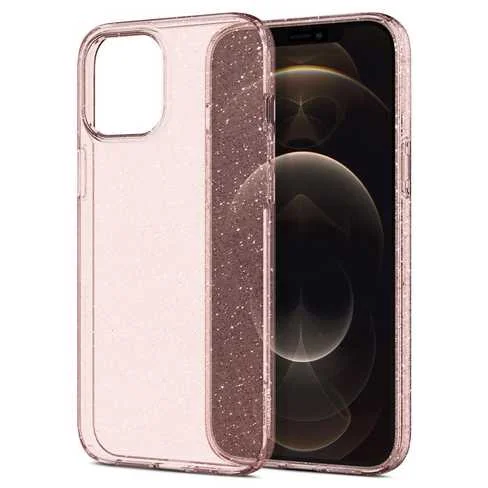 Funda para iPhone 12 Pro Max Spigen Liquid Crystal Glitter