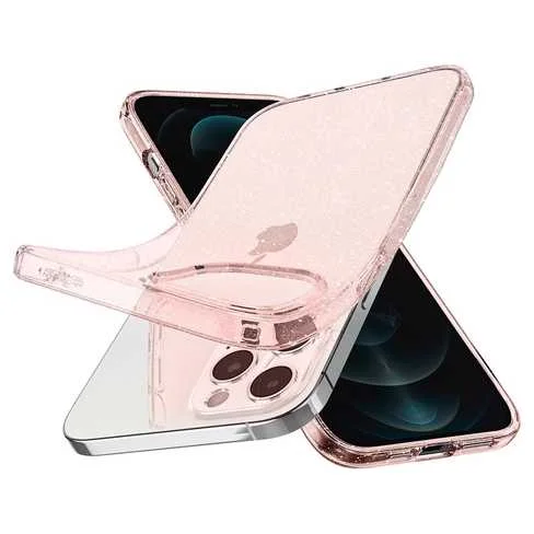Funda para iPhone 12 Pro Max Spigen Liquid Crystal Glitter