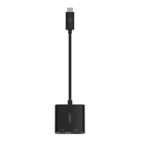 Adaptador Belkin USB-C a HDMI + USB-C AVC002BTBK
