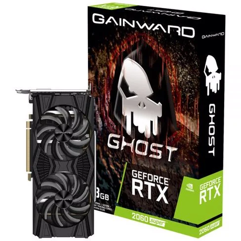 Placa De Video Gainward GeForce RTX 2060 Super Ghost 8 GB GDDR6 NE6206S018P2-1160X-1