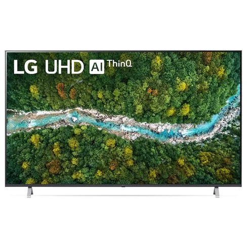 Televisor LG UHD AI ThinQ 75'' UP77 4K Smart TV, α5 AI Processor, Magic Remote