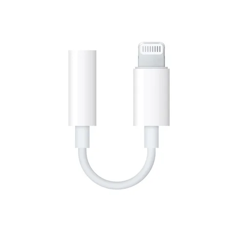 Adaptador Apple Lightning A Jack De 3.5 Mm Para Audífonos MMX62AM/A