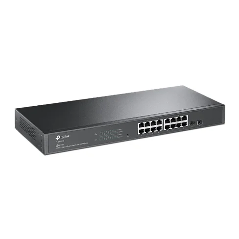 Switch TP-Link de 16 puertos Gigabit con 2 ranuras SFP TL-SG2218