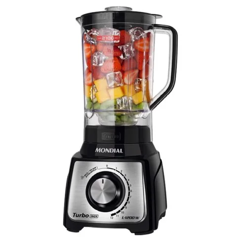 Licuadora Mondial Turno Inox L-1200