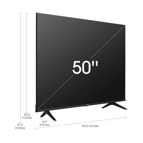 Televisor LED Hisense de 50" 50A6H 4K UHD com Wi-Fi (2022)