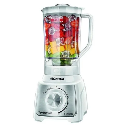 Licuadora Mondial Turno Inox L-1200