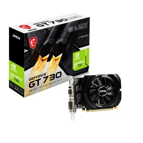 Placa de Vídeo MSI GeForce GT730 N730K-4GD3/OCV1 con 4GB