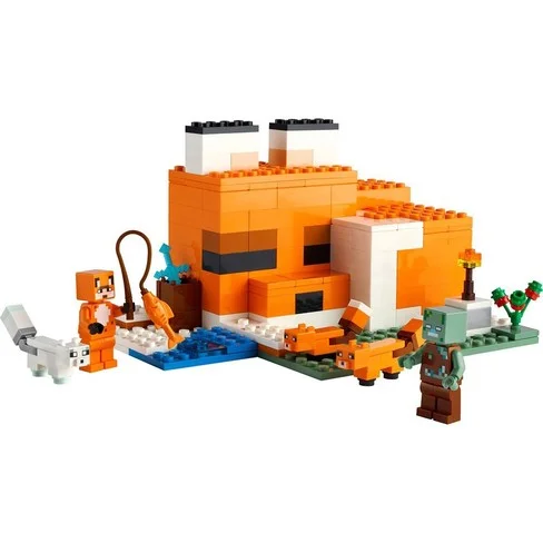 Juguete LEGO Minecraft El Refugio-Zorro 21178