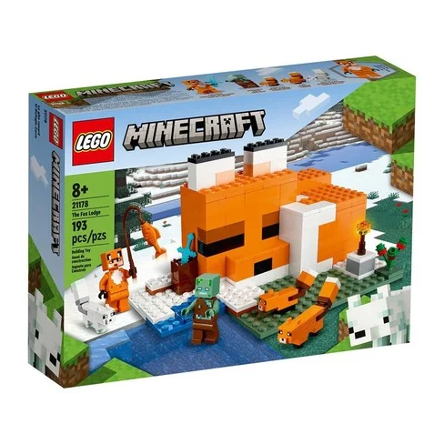 Juguete LEGO Minecraft El Refugio-Zorro 21178