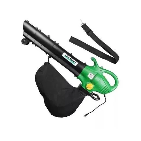 Soplador y aspirador de hojas electrico Garthen de 3000W con recolector GSS-3000