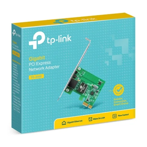 Adaptador de red Gigabit PCI Express TG-3468