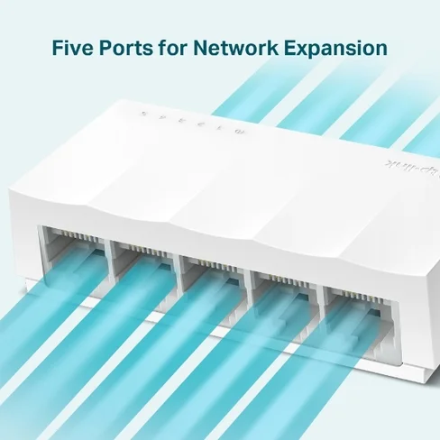 Switch de Escritorio de 5 Puertos 10/100Mbps LS1005