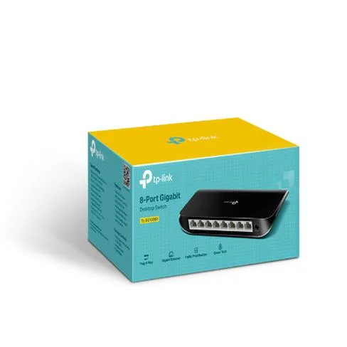 Switch para sobremesa con 8 puertos Gigabit TL-SG1008D