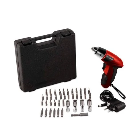 DESTORNILLADOR ELECTRICO MULTILASER HO063 + MALETA 4.8V RECARGABLE BIVOLT
