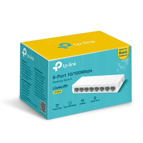 Switch TP-LINK de 8 Puertos 10/100Mbps de Escritorio LS1008