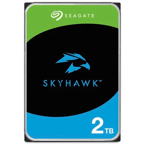 DISCO DURO SATA3 2TB SEAGATE SKYHAWK 5400 256MB ST2000VX015 SURVEILLANCE