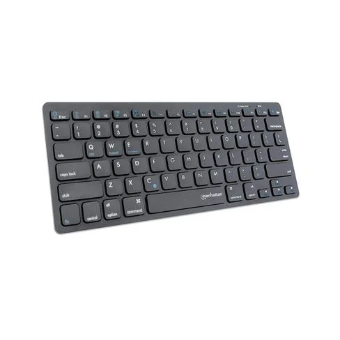 TECLADO WIRELESS MANHATTAN 179935 ULTRA SLIM INGLES NEGRO