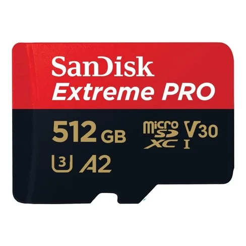 Memoria Micro SD SanDisk Extreme Pro 200-140 MB/S U3 512GB Con Adaptador