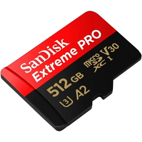Memoria Micro SD SanDisk Extreme Pro 200-140 MB/S U3 512GB Con Adaptador