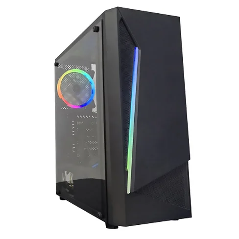Gabinete Gamer Satellite 1102K RGB con 1 Coolers ATX