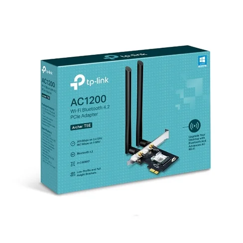Adaptador TP-Link AC1200 Wi-Fi Bluetooth 4.2 PCIe Archer T5E
