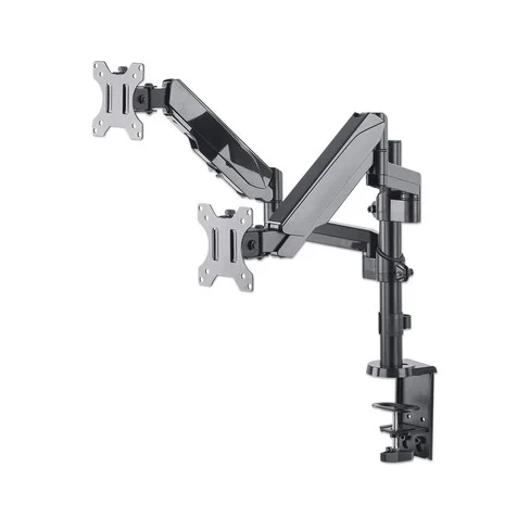 SOPORTE PARA 2 MONITORES MANHATTAN 461597 17" A 32" 8KG INCL 35° GIRO 90°