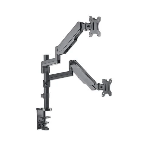 SOPORTE PARA 2 MONITORES MANHATTAN 461597 17" A 32" 8KG INCL 35° GIRO 90°