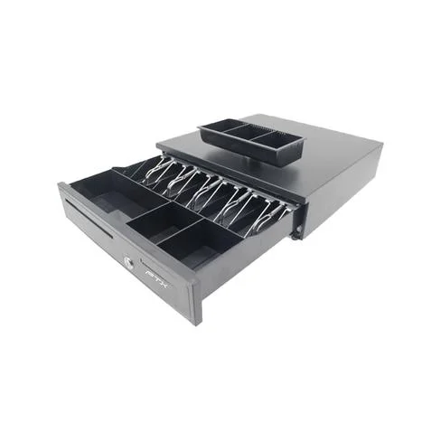 CAJA DE DINERO FTX LAS-405 ACERO RJ11/5B/5M/2R 405MM X 420MM X 100MM