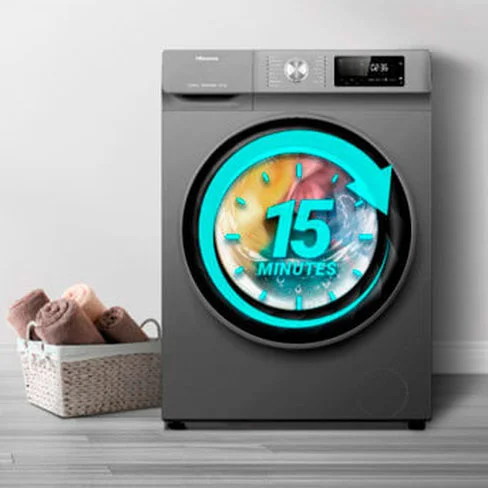 Lavasecarropas Hisense 10KG/6KG Frontal