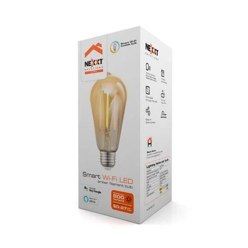 FOCO IOT NEXXT FILAMENTO CALIDA 220V 8W ST19 E26/27 NHB-A520