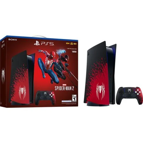 Consola Sony PlayStation 5 Marvel’s Spider-Man 2 de 825GB SSD CFI-1215A